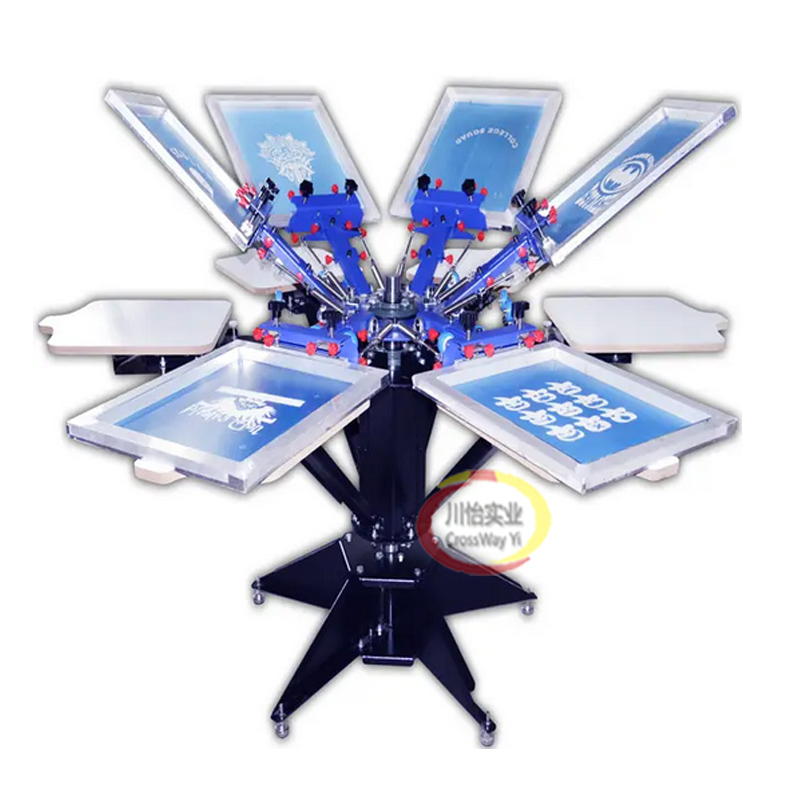 Commercial Printing Types - Mesin Sablon 4 Warna untuk Kaos