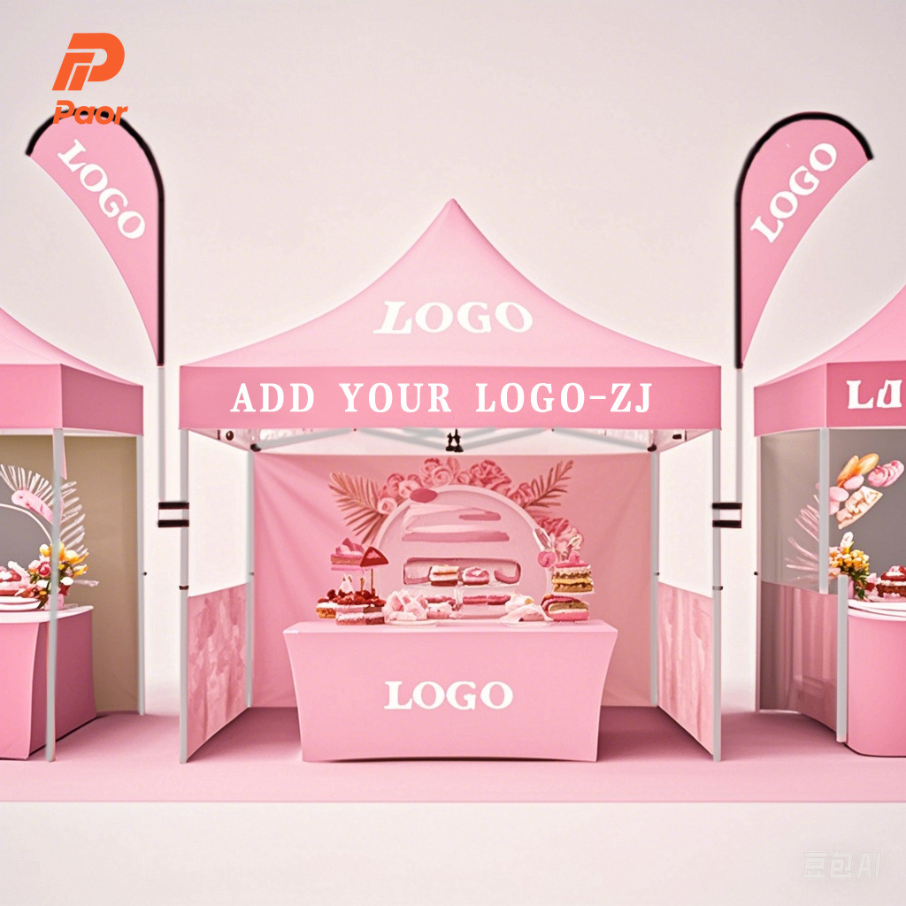 Tenda Pameran Aluminium Cetak  - Commercial Printing Logo ulasan dan harga