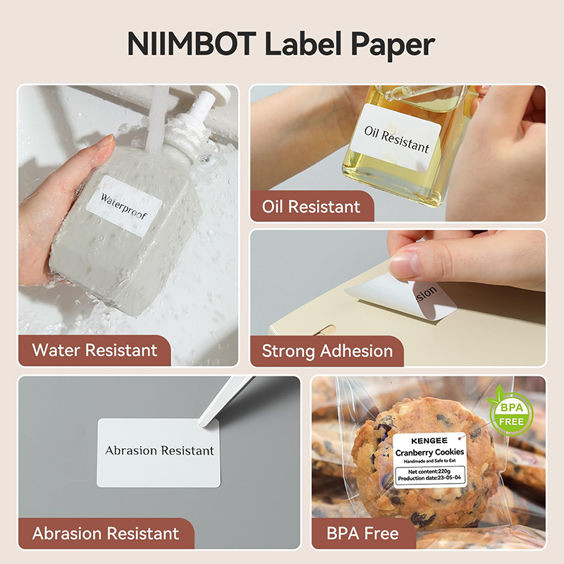 Niimbot 1/3/10 Gulungan Label  - Commercial Printing Types ulasan dan harga