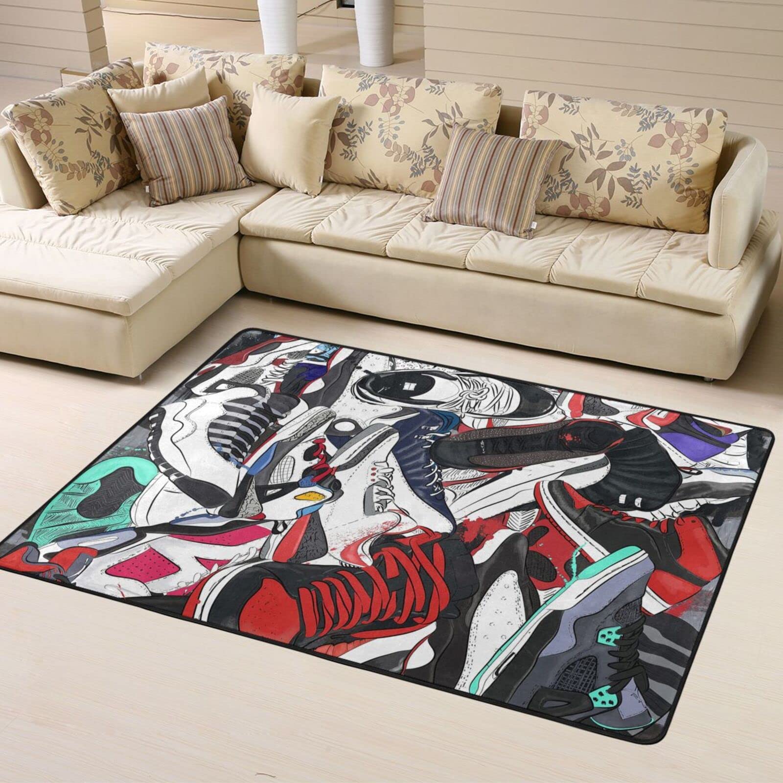 Fashion sepatu basket Logo cet - Commercial Printing Logo ulasan dan harga