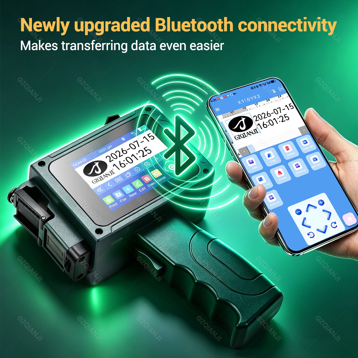 Printer Inkjet Mini Bluetooth  - Commercial Printing Logo ulasan dan harga