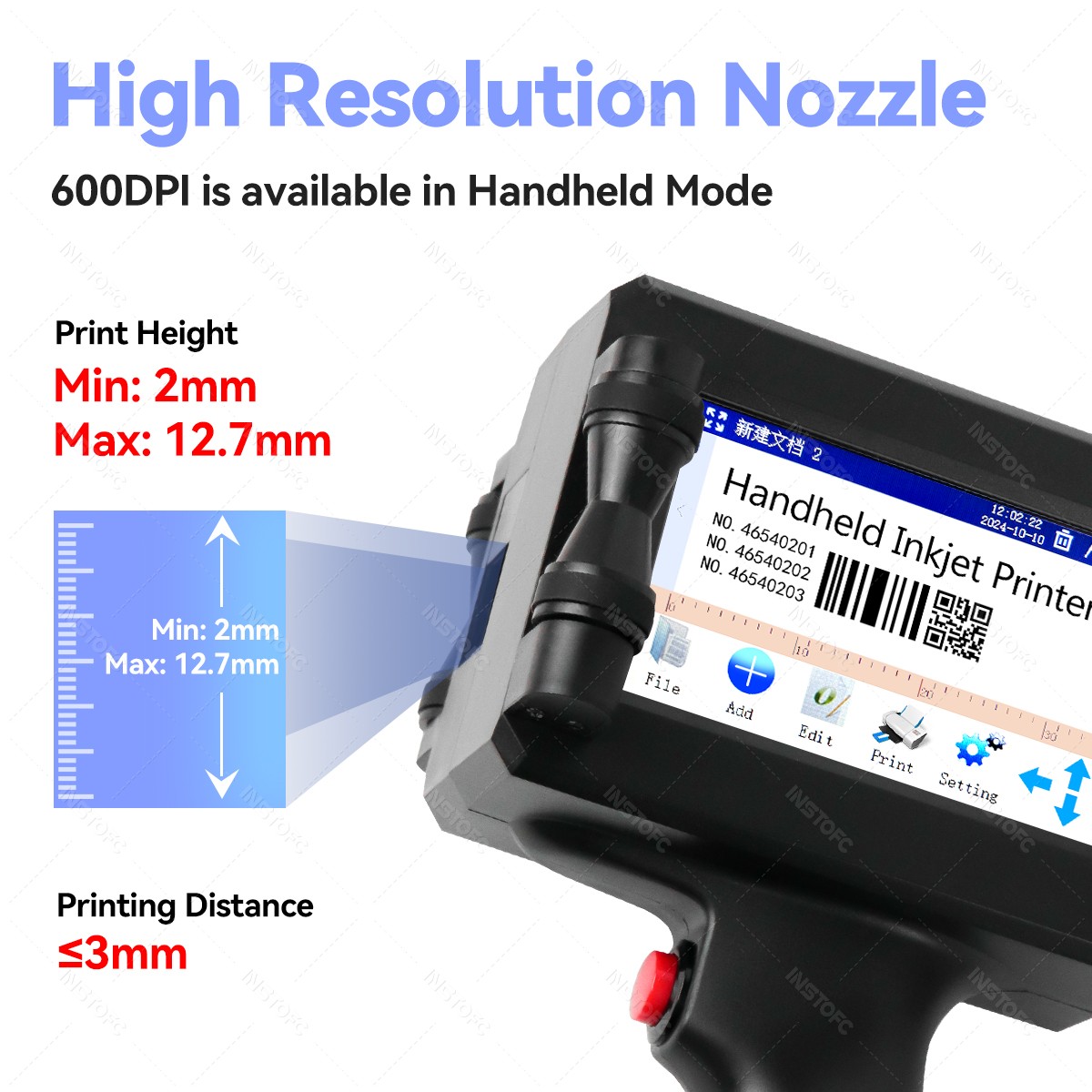 Printer Inkjet genggam portabe - Commercial Printing Types ulasan dan harga