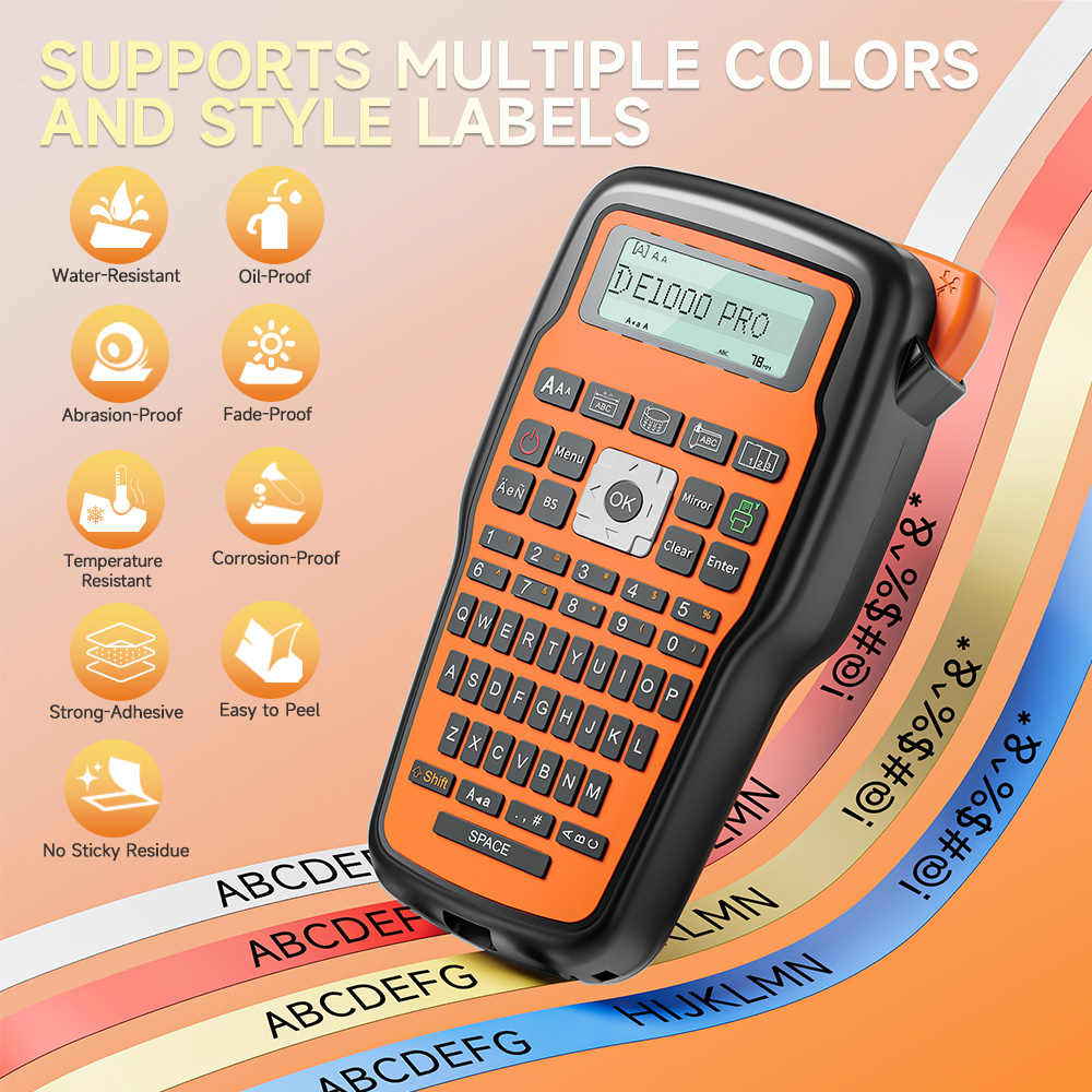 Printer Label QWERTY Keyboard  - Commercial Printing Types ulasan dan harga