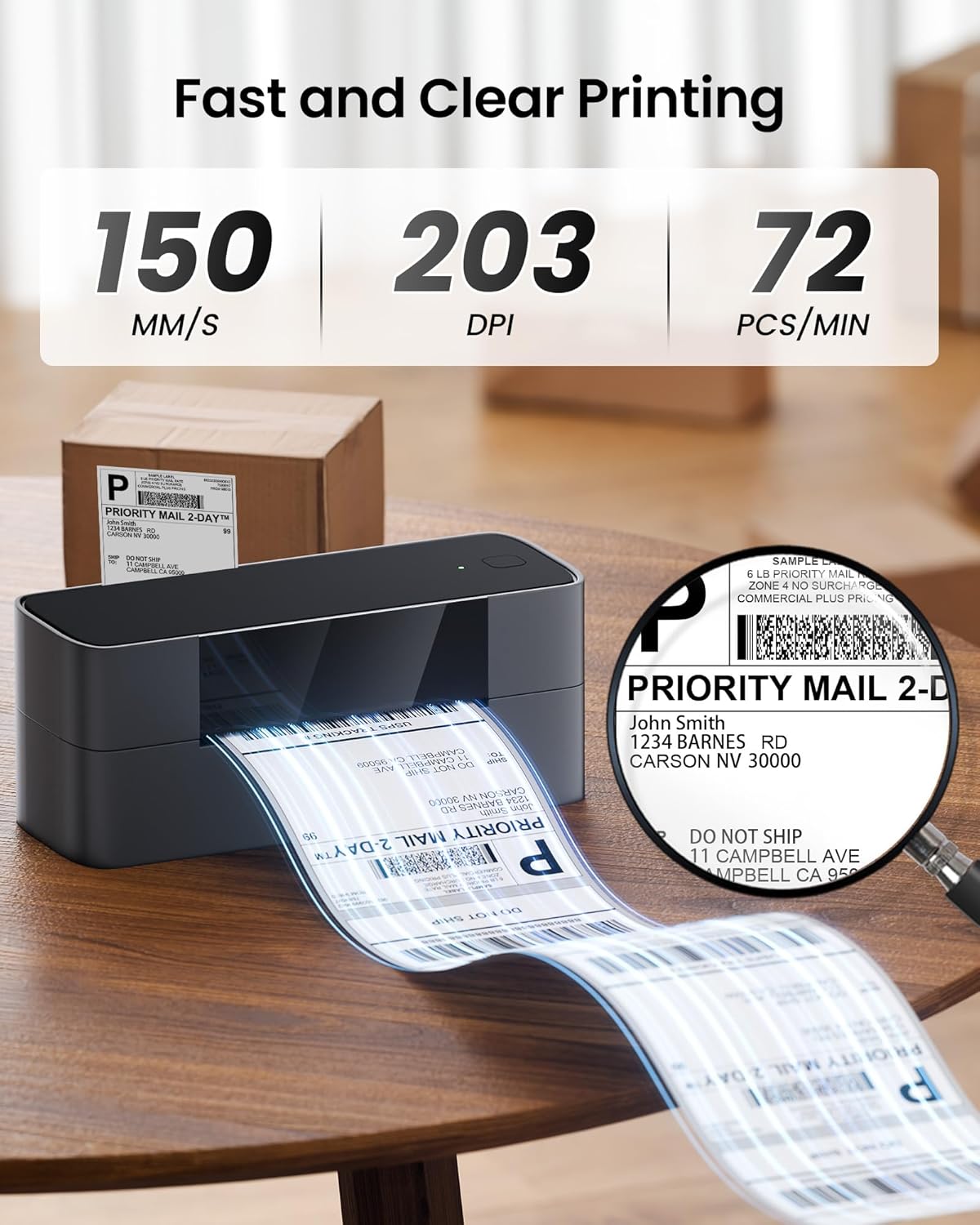 Printer Label Pengiriman Markf - Commercial Printing Types ulasan dan harga